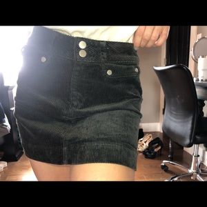 Corduroy skirt